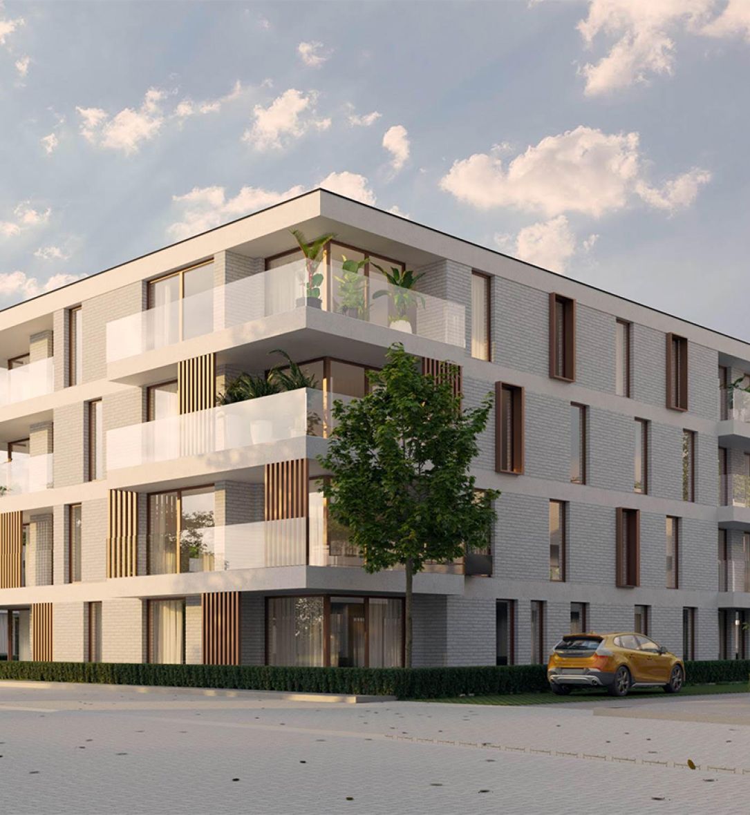 Woonproject in centrum Wingene